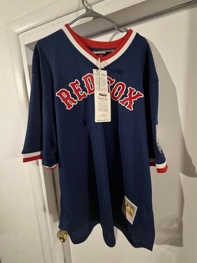 Boston Red Sox Kids Navy Jersey Top - Official Team Style